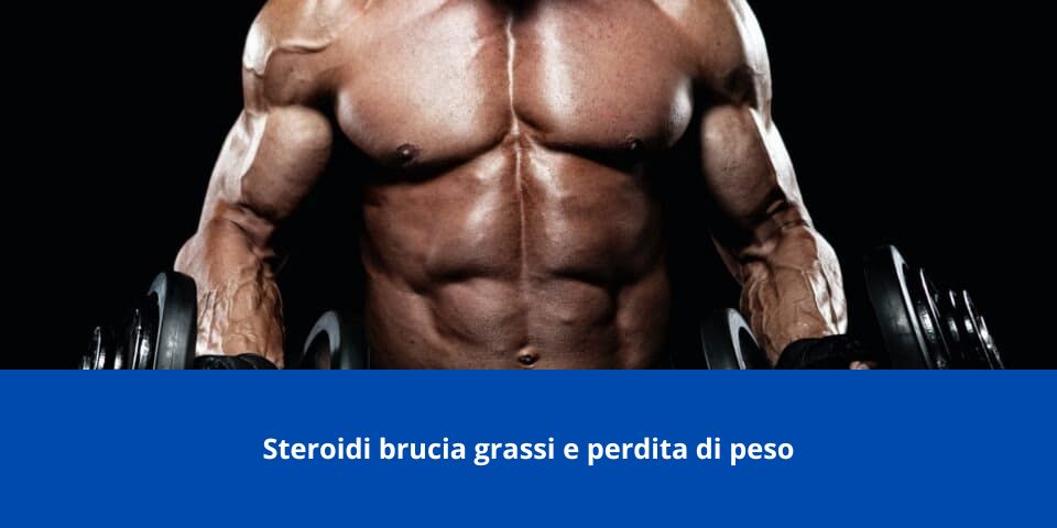 steroidi brucia grassi e perdita di peso